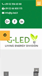 Mobile Screenshot of g-led.it