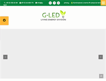 Tablet Screenshot of g-led.it